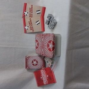 - Set of card/dice games